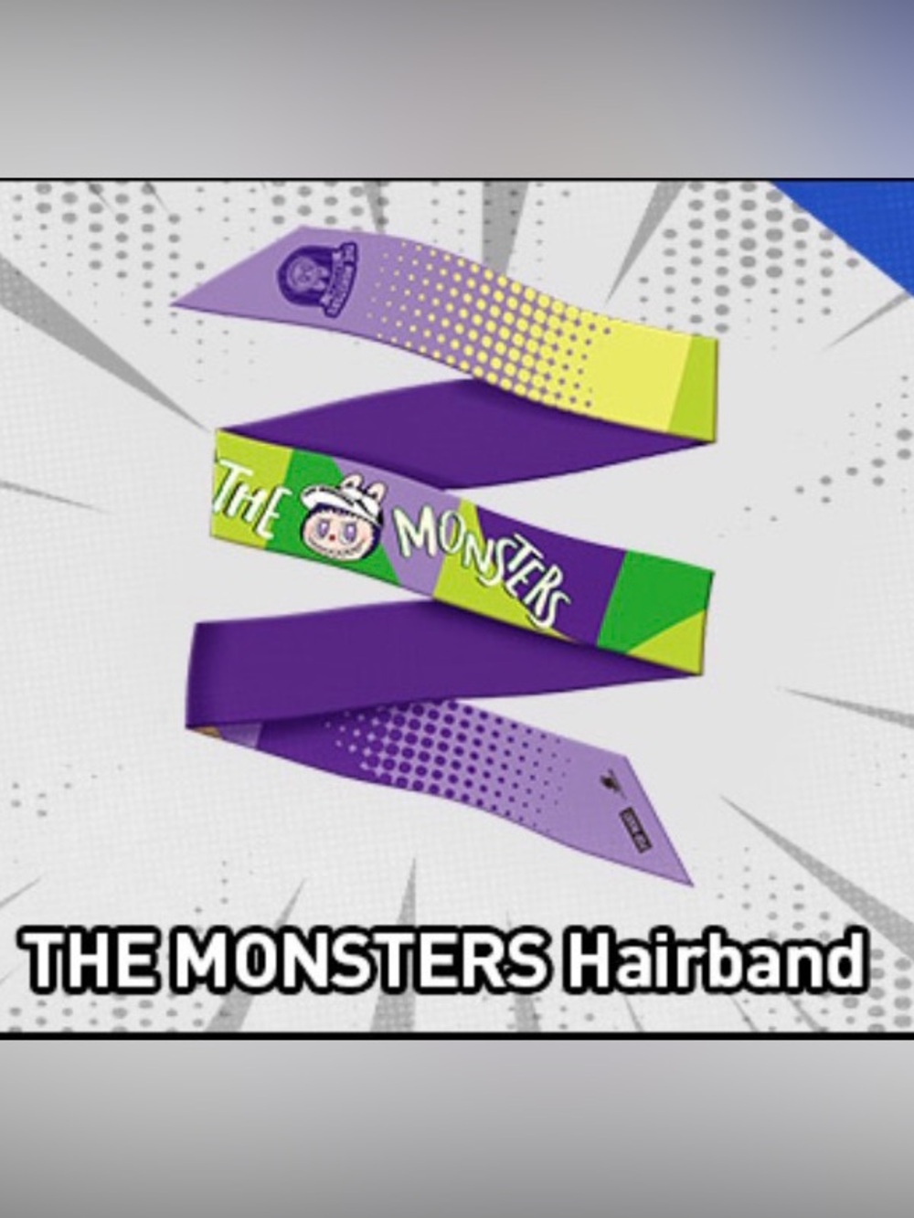 The Monsters labubu FIFA headband